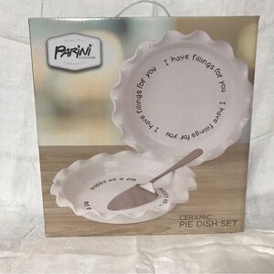 Ceramic Pie Dish Set - Cream